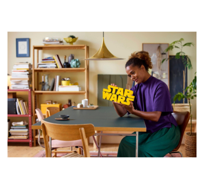 LEGO Конструктор LEGO Star Wars Логотип з кубиків Зоряні війни (75407)