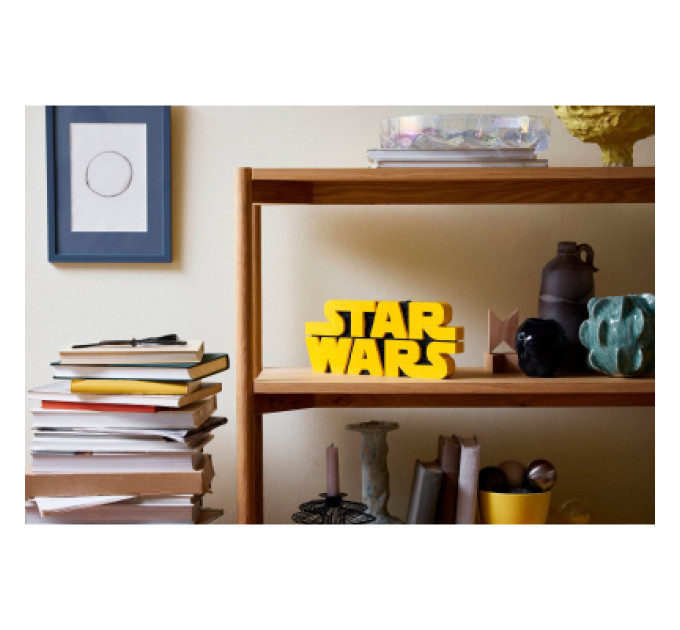 LEGO Конструктор LEGO Star Wars Логотип з кубиків Зоряні війни (75407)