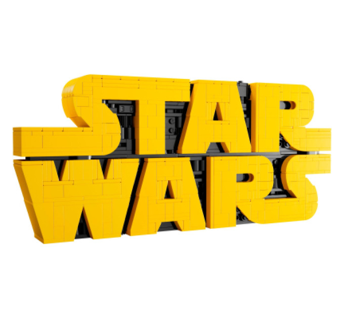 LEGO Конструктор LEGO Star Wars Логотип з кубиків Зоряні війни (75407)