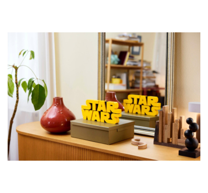 LEGO Конструктор LEGO Star Wars Логотип з кубиків Зоряні війни (75407)