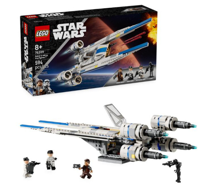 LEGO Конструктор LEGO Star Wars Повстанський винищувач U-Wing (75399)