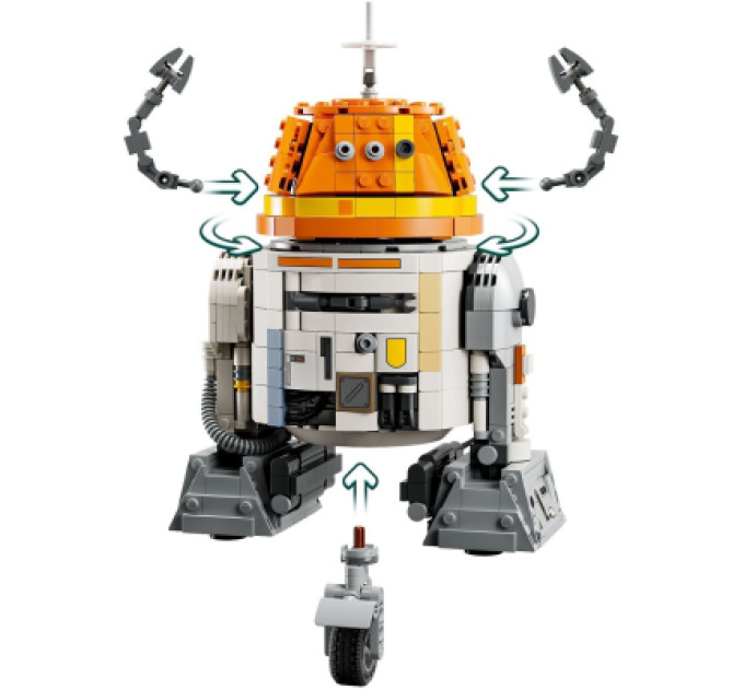 LEGO Конструктор LEGO Star Wars Чоппер (C1-10P). Дроїд-астромеханік (75416-)