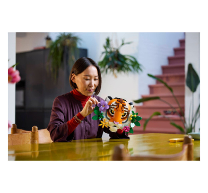 LEGO Конструктор LEGO Art Колекція фауни - Тигр (31217)
