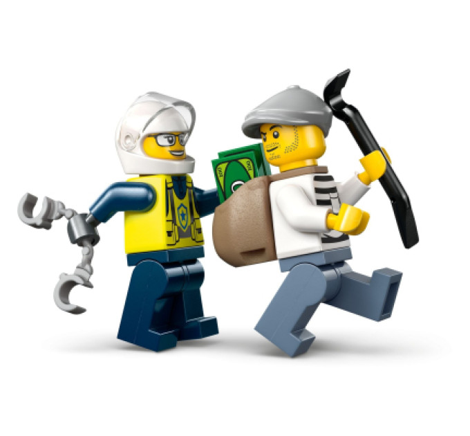 LEGO Конструктор LEGO City Переслідування на поліцейському мотоциклі (60455)