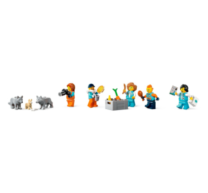 LEGO Конструктор LEGO City Арктична дослідна вантажівка з науковою лабораторією (60471)