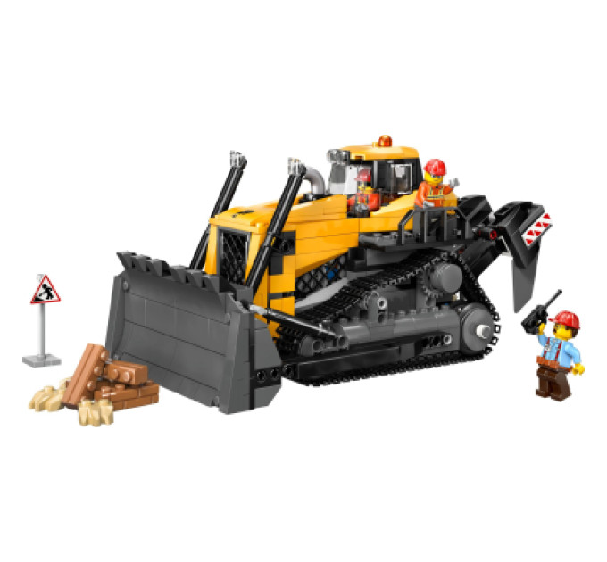 LEGO Конструктор LEGO City Жовтий бульдозер (60466)