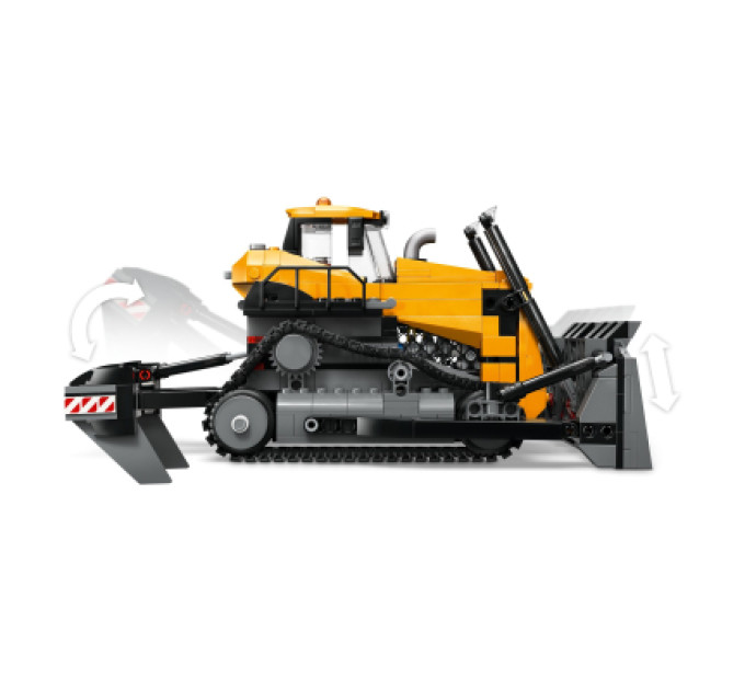 LEGO Конструктор LEGO City Жовтий бульдозер (60466)
