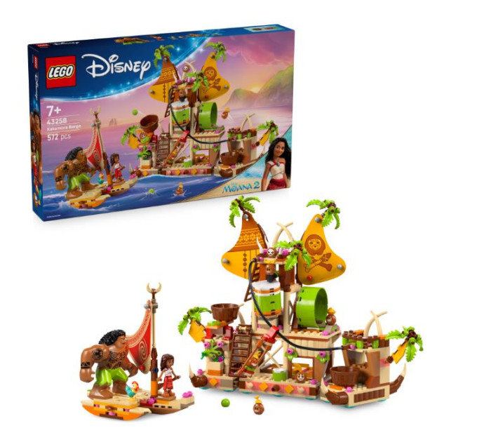 LEGO Конструктор LEGO Disney Princess Баржа Какамора (43258)