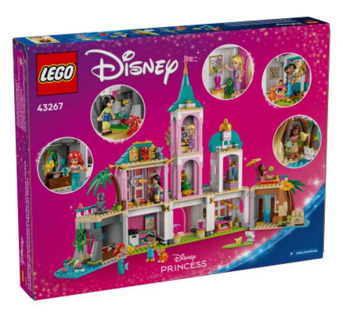 LEGO Конструктор LEGO Disney Замок принцеси та королівські улюбленці (43267)