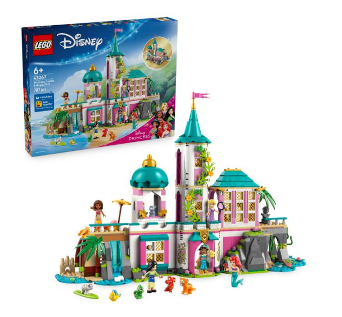 LEGO Конструктор LEGO Disney Замок принцеси та королівські улюбленці (43267)