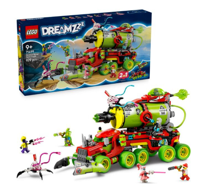 LEGO Конструктор LEGO DREAMZzz Вантажівка Матео з аерозольною фарбою (71499)