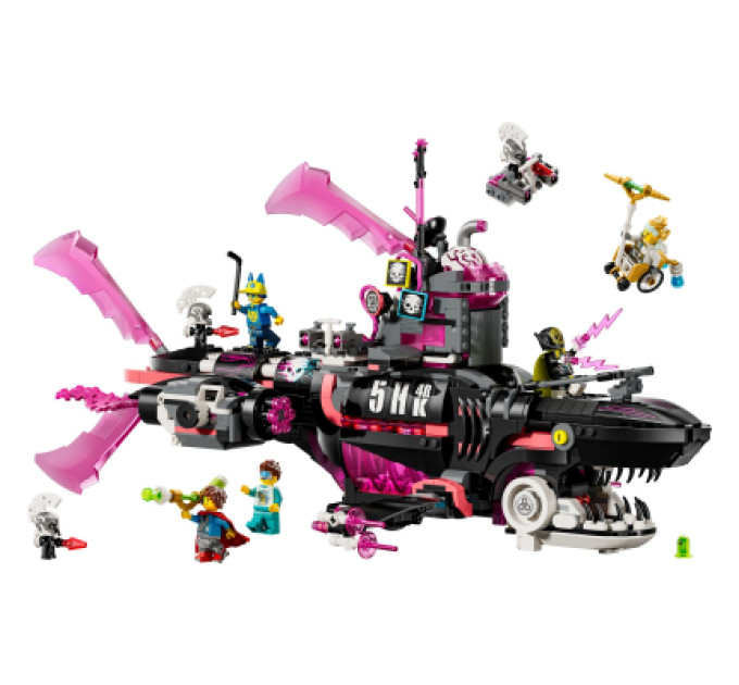 LEGO Конструктор LEGO DREAMZzz Жахливий підводний човен «Акула» (71500)