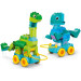 LEGO Конструктор LEGO DUPLO Динозаври на колесах 3 в 1 (10451)