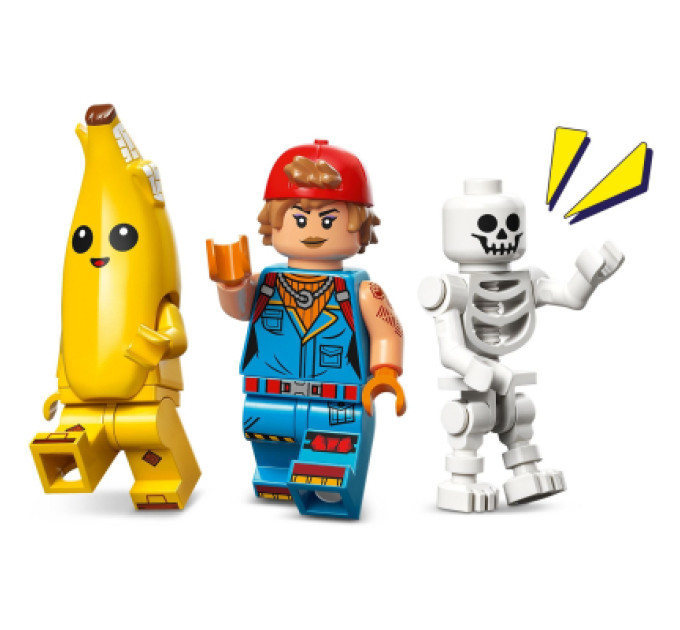 LEGO Конструктор LEGO Fortnite Табір Peely та Sparkplug (77075)