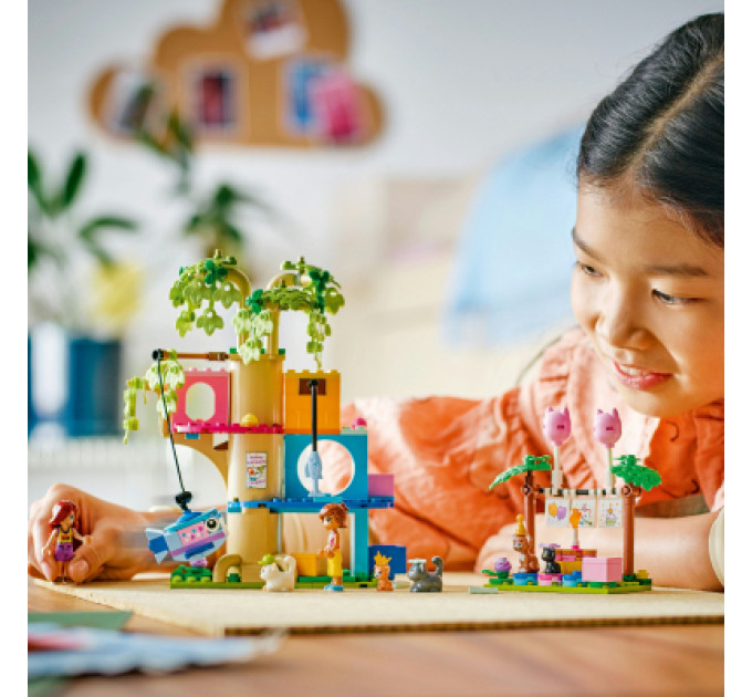 LEGO Конструктор LEGO Friends День народження кота та будинок на дереві (42666)