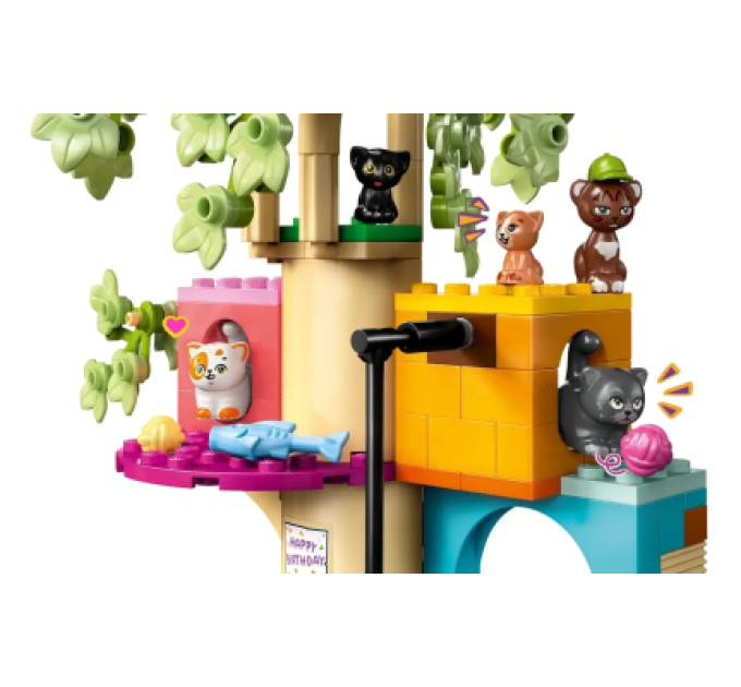 LEGO Конструктор LEGO Friends День народження кота та будинок на дереві (42666)