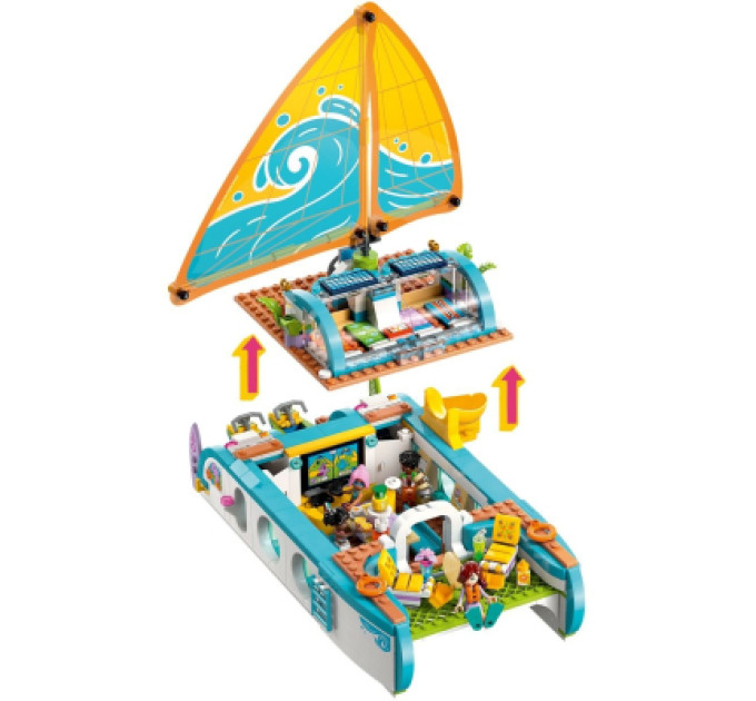 LEGO Конструктор LEGO Friends Пригоди на туристичному човні (42664)