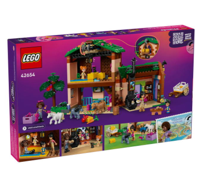 LEGO Конструктор LEGO Friends Ранчо та стайня поні (42654)