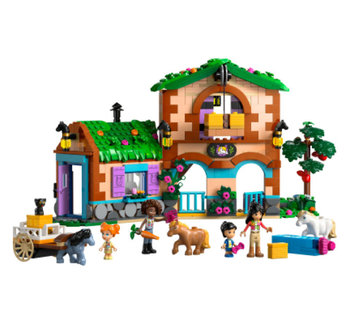 LEGO Конструктор LEGO Friends Ранчо та стайня поні (42654)
