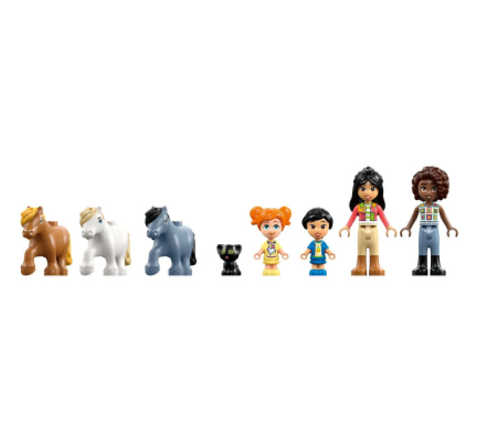 LEGO Конструктор LEGO Friends Ранчо та стайня поні (42654)