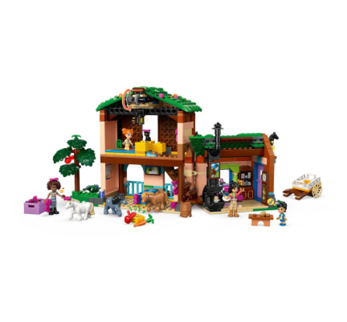 LEGO Конструктор LEGO Friends Ранчо та стайня поні (42654)
