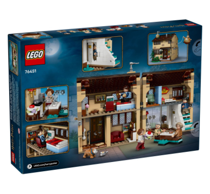 LEGO Конструктор LEGO Harry Potter Тисова вулиця: візит тітоньки Мардж (76451-)