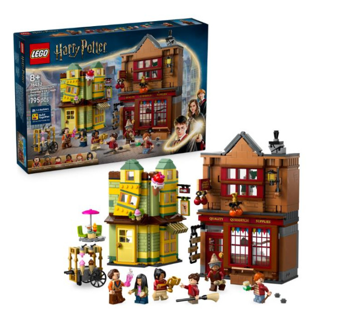 LEGO Конструктор LEGO Harry Potter Якісні товари для квідичу та кафе з морозивом (76452)