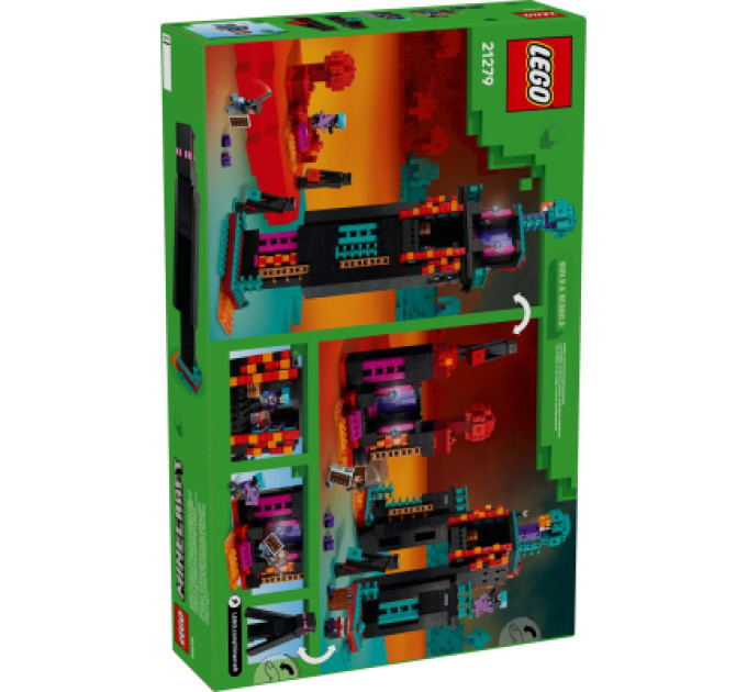 LEGO Конструктор LEGO Minecraft Вежа Ендермена (21279)
