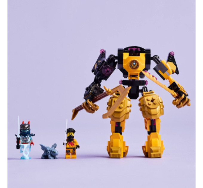 LEGO Конструктор LEGO NINJAGO Бойовий робот Арін Спін-джитсу (71839)