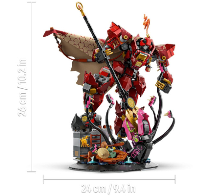 LEGO Конструктор LEGO NINJAGO Робот Вогняного Лицаря (71846)