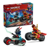 Конструктор LEGO NINJAGO Швидкісна гонка Кая на мотоциклі (71838)