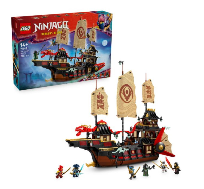 LEGO Конструктор LEGO NINJAGO Щедрість храму (71848)