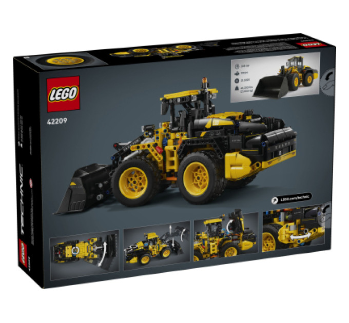 LEGO Конструктор LEGO Technic Колісний навантажувач Volvo L120 Electric (42209)