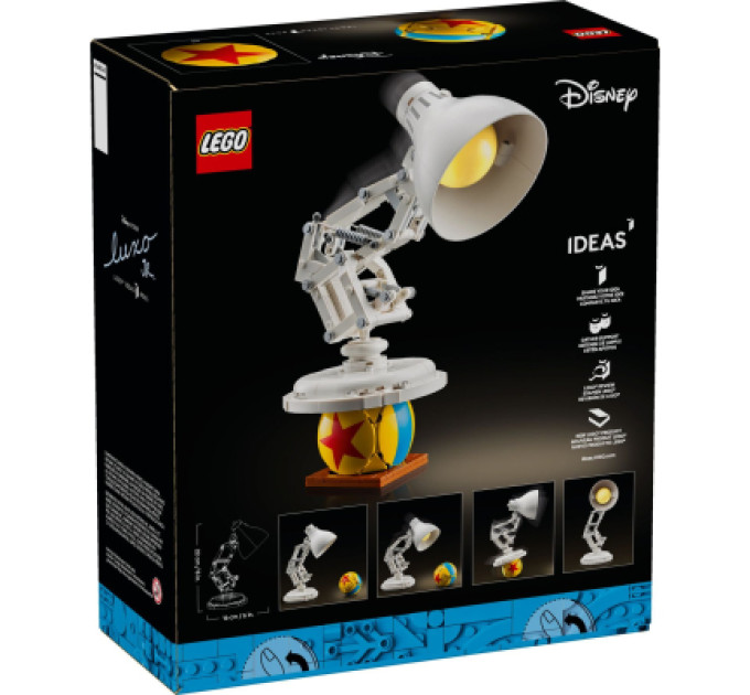 LEGO Конструктор LEGO Ideas Disney Pixar Luxo Jr. (21357)