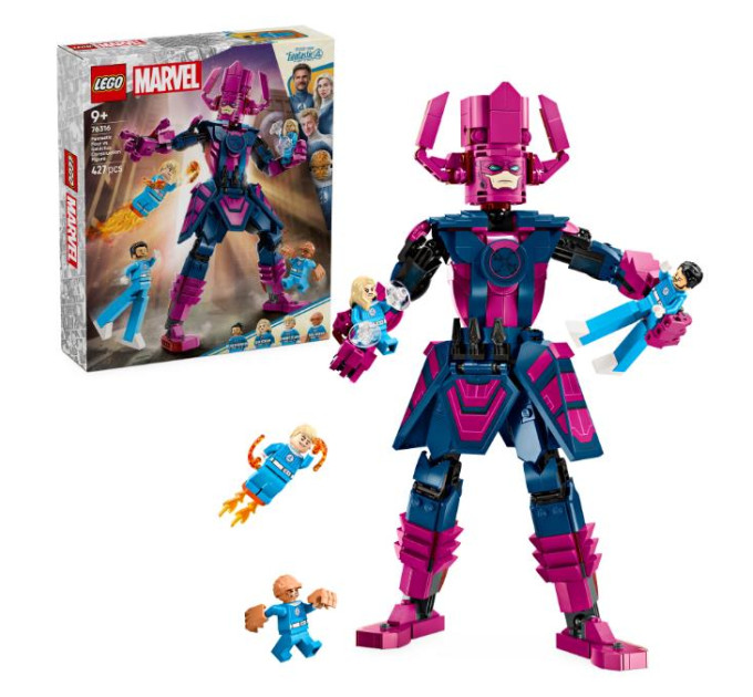 LEGO Конструктор LEGO Marvel Фантастична четвірка проти Галактуса: фігурка для збирання (76316)