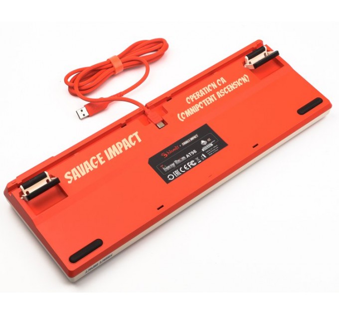 Bloody Клавіатура Bloody AT98 RGB Proxy Boom White/Red