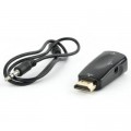 Cablexpert Перехідник HDMI в VGA и стерео-аудио Cablexpert (AB-HDMI-VGA-02)