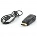 Cablexpert Перехідник HDMI в VGA и стерео-аудио Cablexpert (AB-HDMI-VGA-02)