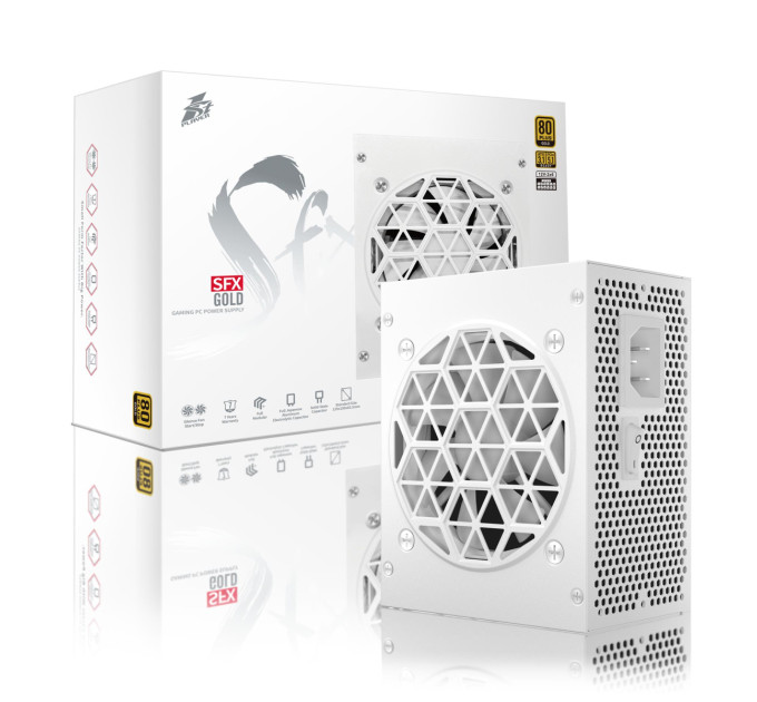 1stPlayer Блок живлення 1stPlayer PS-850SFX White (SFX-GLD-850-WH-EU) 850W