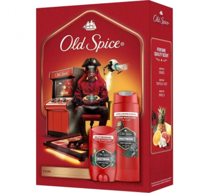 Old Spice Набір косметики Old Spice Gamer Wolfthorn (8006530006941)
