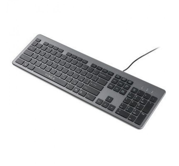 Vinga Клавіатура Vinga KB735 black-grey
