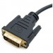 Extradigital Перехідник DVI-D Dual Link (Male)-VGA (Female), 0.15 m Extradigital (KBV1685)