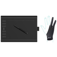 Графічний планшет Huion New 1060Plus + рукавичка