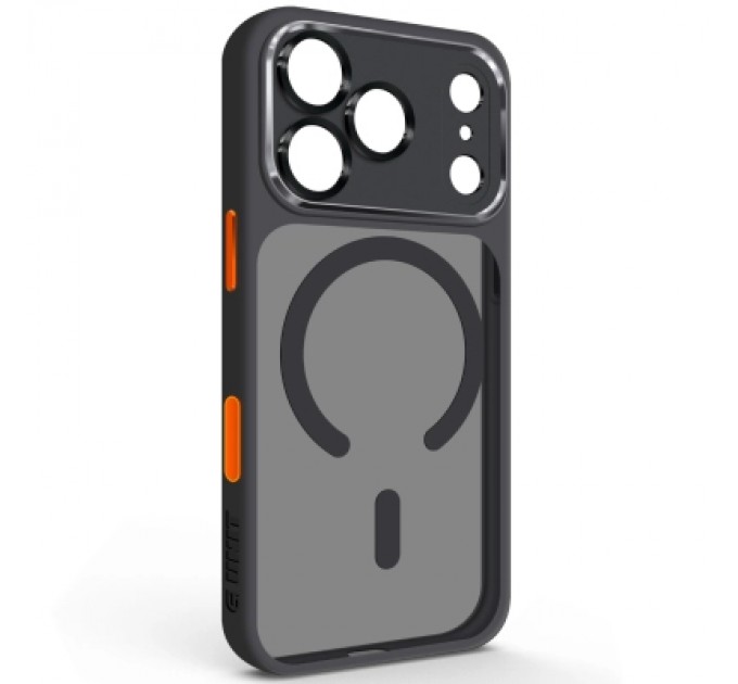 Armorstandart Чохол до мобільного телефона Armorstandart Unit-C MagCase SE Apple iPhone 17 Pro Black Orange (ARM86318)