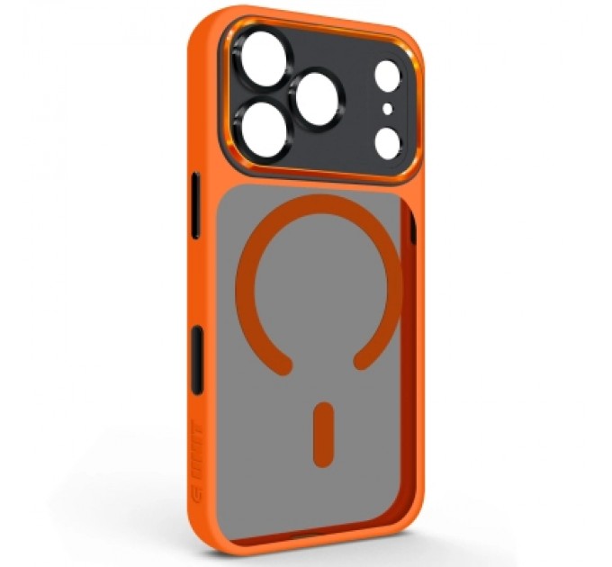 Armorstandart Чохол до мобільного телефона Armorstandart Unit-C MagCase SE Apple iPhone 17 Pro Orange Black (ARM86317)