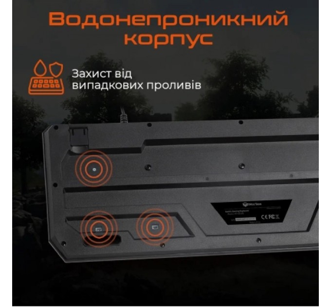 Meetion Клавіатура Meetion K9320 USB UA Black (MT-K9320-A-RUA)