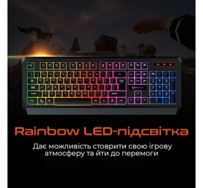 Meetion Клавіатура Meetion K9320 USB UA Black (MT-K9320-A-RUA)