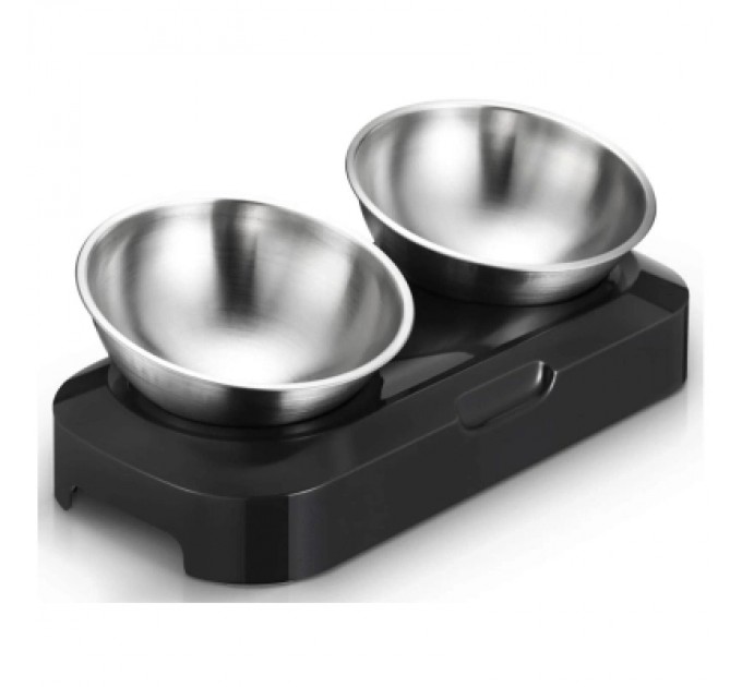 Lapka Посуд для котів Lapka Годівниця подвійна з металевими мисками (LPK-27)