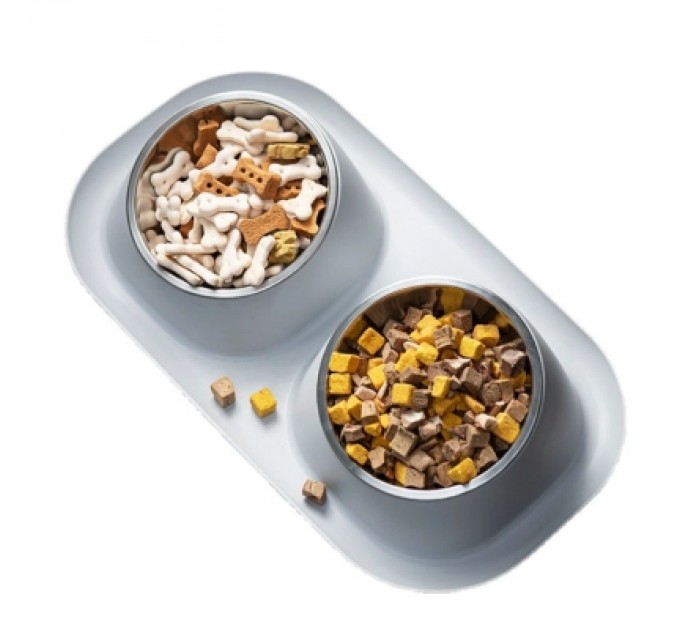Lapka Посуд для котів Lapka Годівниця подвійна на підставці (LPK-25)
