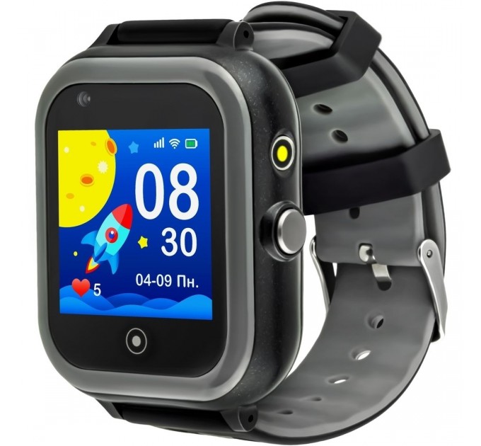 GARMIX Дитячий смарт-годинник Garmix PointPRO-200 4G/GPS/WiFi Black